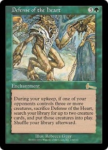 Defense of the Heart Urza's Legacy